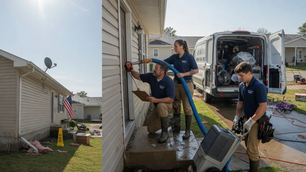 Ceiling Water Damage Restoration in Saint Joseph, MI near me